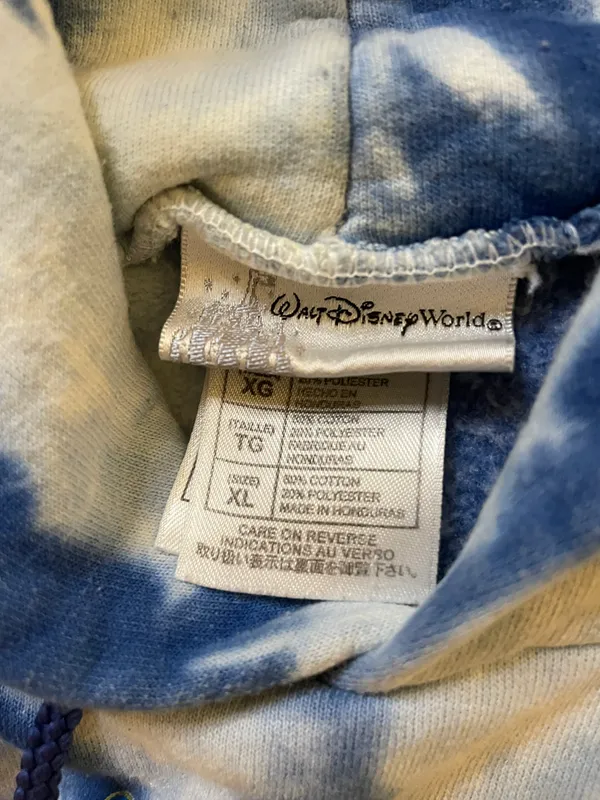 Disney Tie Dye Hoodie Women’s XL - Image 3