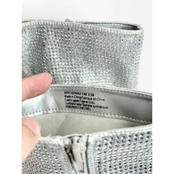 BP Ankle Booties Size 8.5 Athenna Crystal Pointed Toe High‎ Heel Boots - Image 8