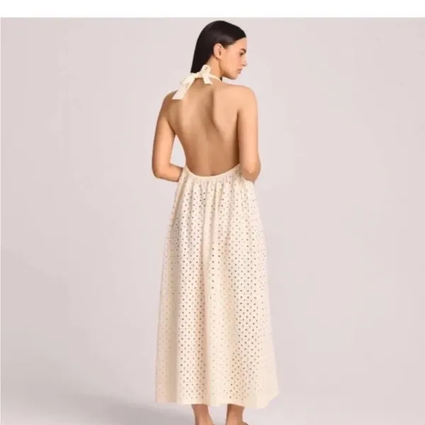 Vitamin A Cream Maxi Dress - Image 2