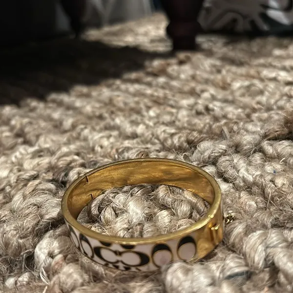 COACH
Quilted C Hinged Bangle Bracelet - Image 8