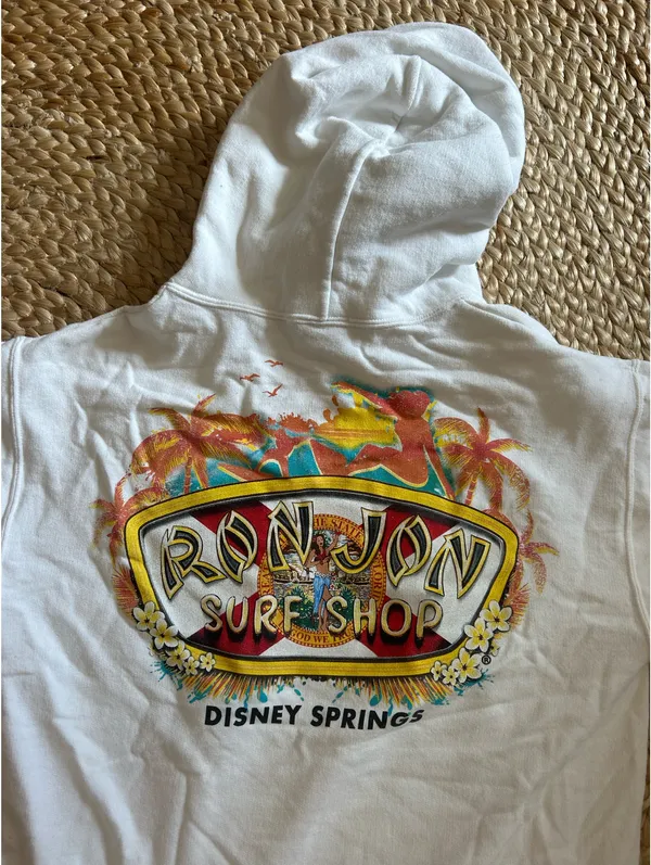 Ron john white sweatshirt - Image 2