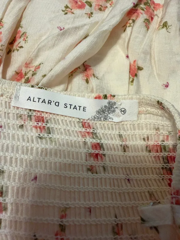 Altar'd State Mini Floral Dress - Image 5
