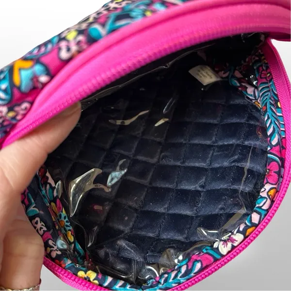 Vera Bradley Iconic Small/Medium Cosmetic Bag – Kaleidoscope - Image 4