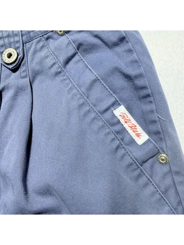 Bill Blass Jeans Women’s Size 14 Periwinkle Blue Pleated Cotton Shorts - Image 4