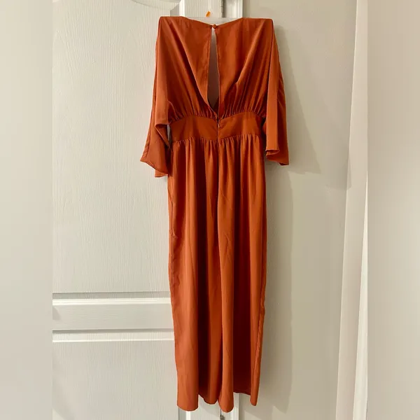 Women’s Rust Jumpsuit Size 4 - Image 4