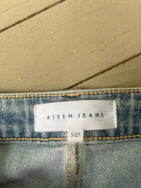 Risen Straight Leg Jeans - Image 4