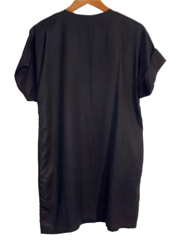 Anthropologie Mara Hoffman Radial Embroidered Tunic Dress in Black Multi Small - Image 6
