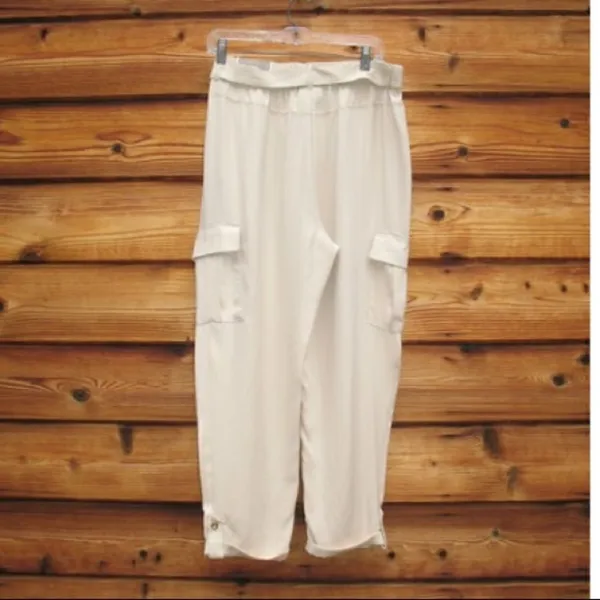 Chico's NWT Baggy Cargo High Waist Pants - Image 6