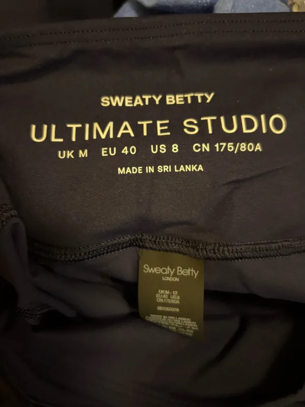 Sweaty Betty women’s Ultimate Studio Leggings sz 8 - Image 3