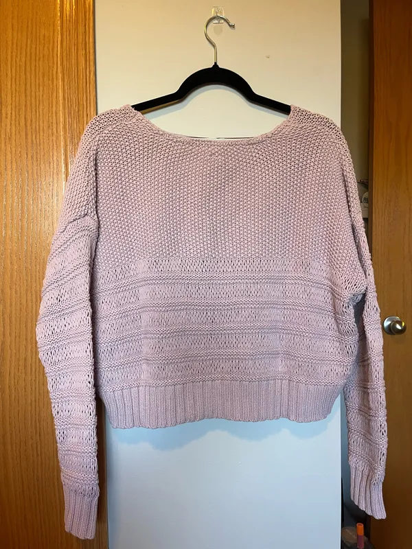 Urban Outfitters Cropped Knit Pullover Sweater - Image 3