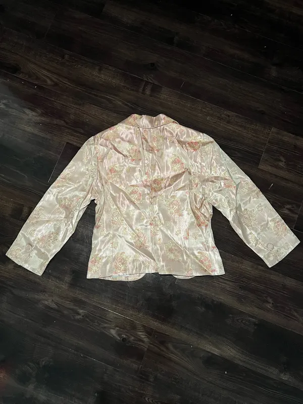 NWT Floral Wendy Hil Blazer Size 6 Pink - Image 2