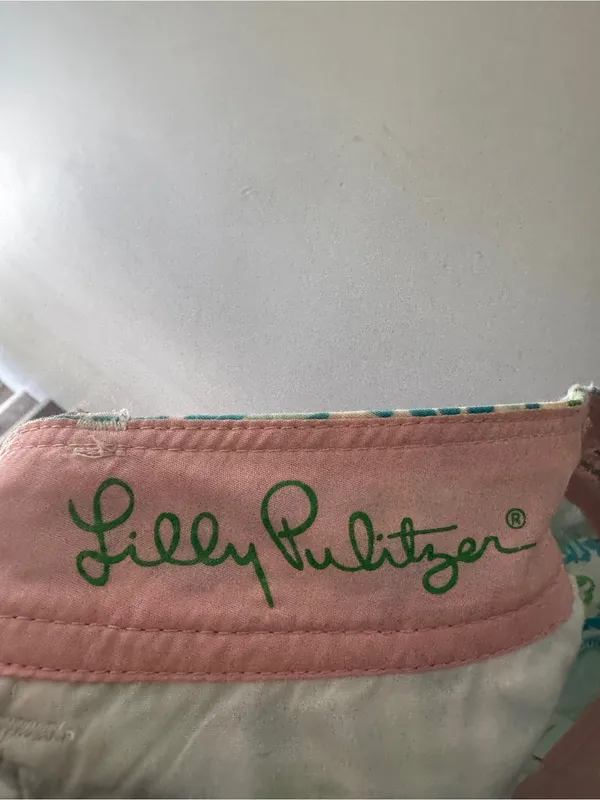 Lilly Pulitzer Callahan Shorts Lighthouse Seaweed Print Size 0‎ - Image 5