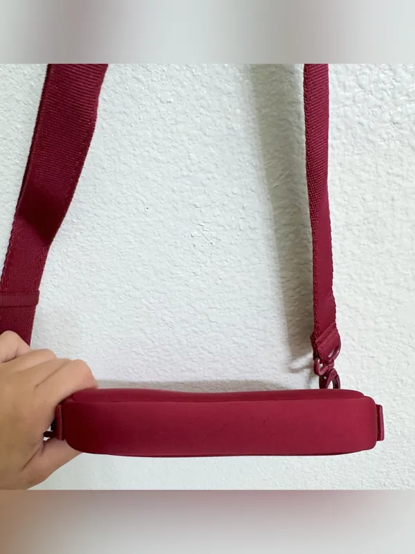 Limited Edition Dagne Dover x Sephora Mara Phone Sling – Burgundy - Image 10