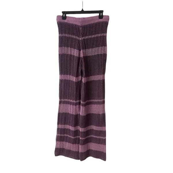Le Lis sweater knit pants purples Med NWT - Image 2