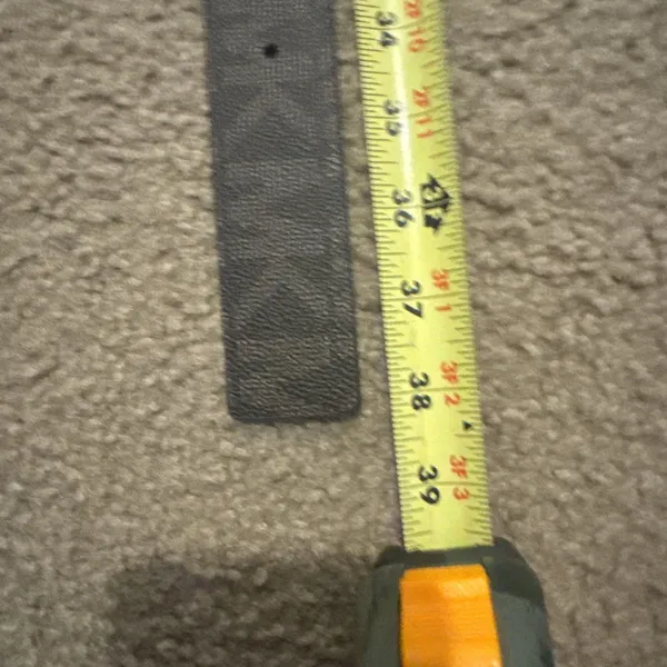 MICHAEL KORS Signature Reversible Belt Brown Gold Buckle No Sz - Image 9