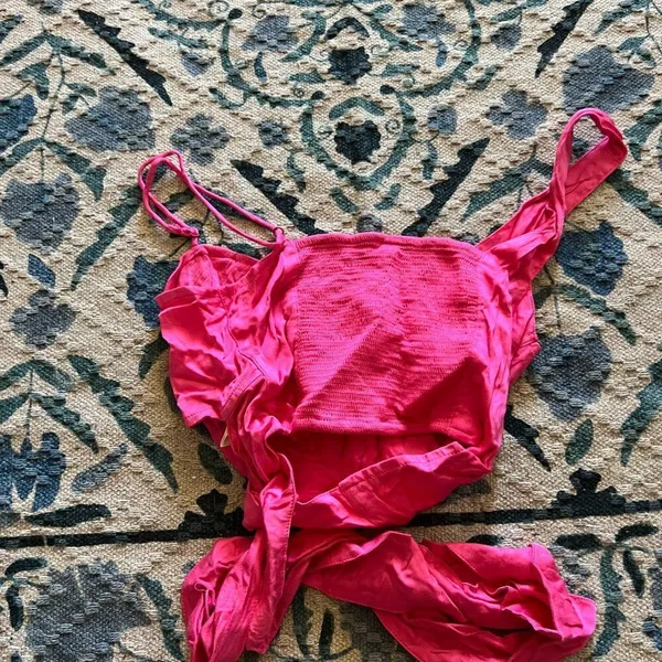 Free‎ people pink xs blouse - Image 6