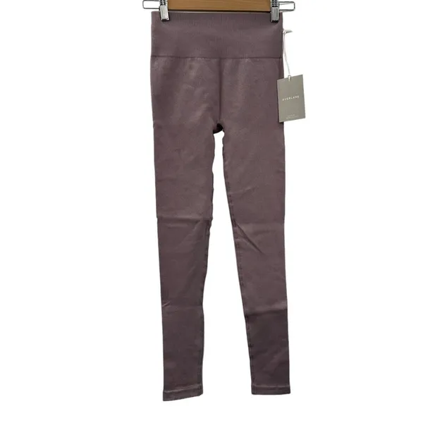 Everlane The Seamless High Rise‎ Leggings in Dusty Purple Size XS/S NEW - Image 3