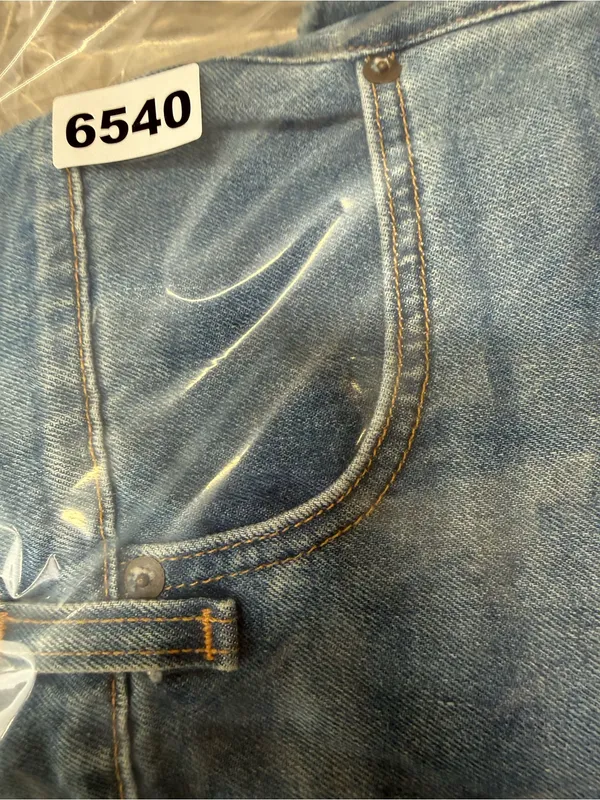 Veronica Bread‎ blue denim cute off shorts size 27 - Image 8