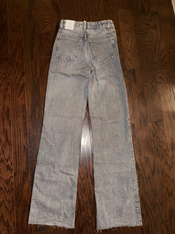 ZARA Wide Leg High Rise Jeans - Image 5