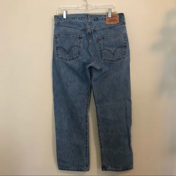 Levi’s 501 High Waisted Button Fly Jeans - Image 2