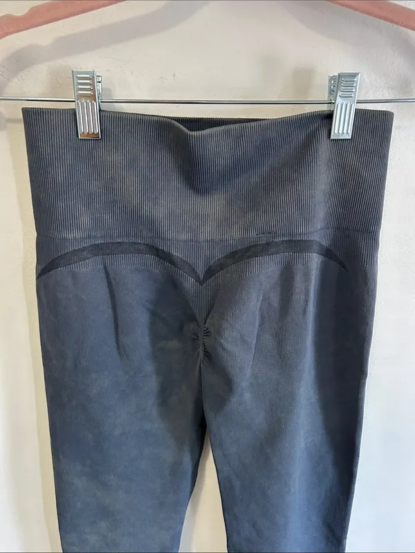 Gymshark Butt Shaping Leggings Blue Gray - Image 4