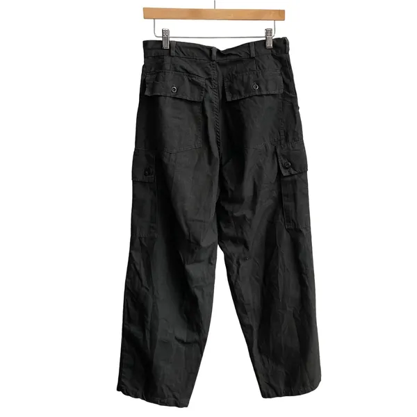 Urban Renewal Cargo Pants Womens 29 Green Grey Gorpcore Wide Leg Reworked NEW - Image 4