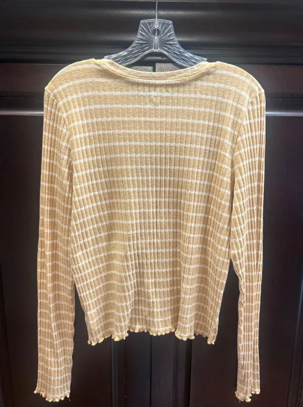 American Eagle striped cropped shirt - Image 2