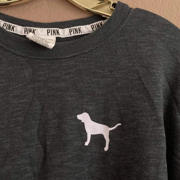 Victoria’s Secret Pink Size Crew Shirt L - Image 5