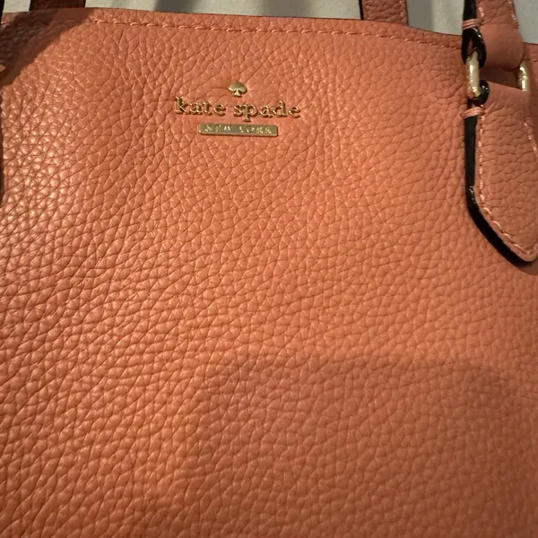 Kate Spade New York Jackson Street Jana Tote Bag PINK Coral With Dust‎ Bag - Image 2