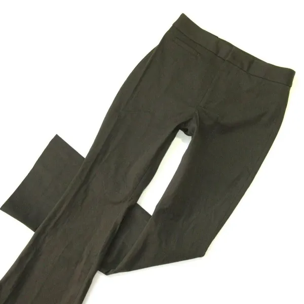 NWT Banana Republic Sloan Flare in Green High Rise Bi-Stretch Pants 4 x 34 - Image 3