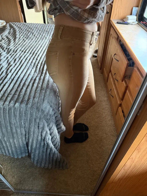 M jeans tan Size XS - Image 2