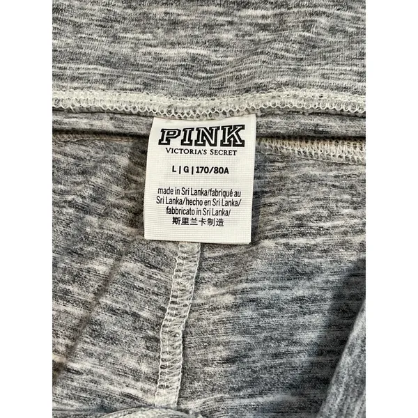 Victoria’s Secret PINK Gray Leggings – Size L - Image 3
