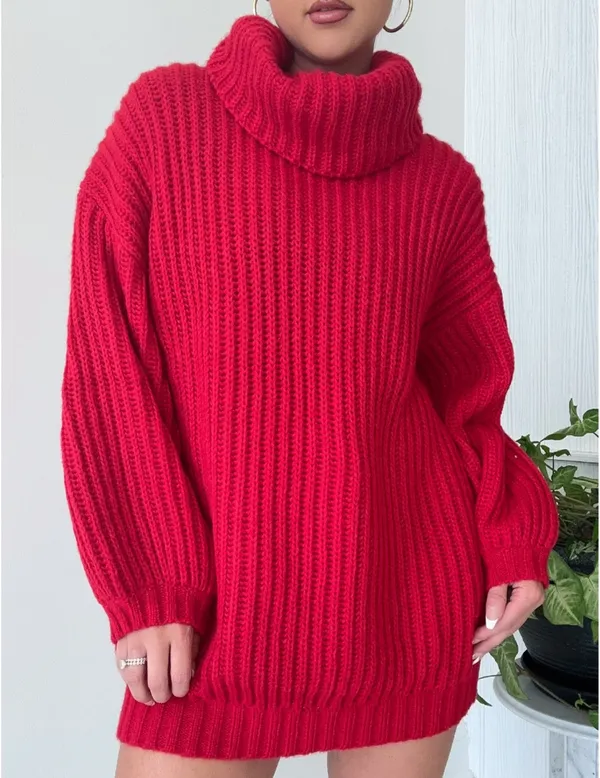 Prómesa Turtlneck sweater dress - Image 2