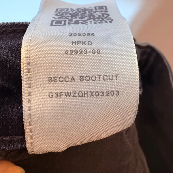 True‎ Religion Becca Mid Rise Bootcut Jeans Dark Wash Indigo Size 31 - Image 8