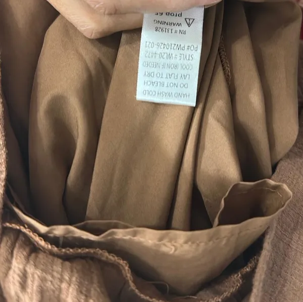 NWOT Wishlist Brown Tiered Dress sz M - Image 6