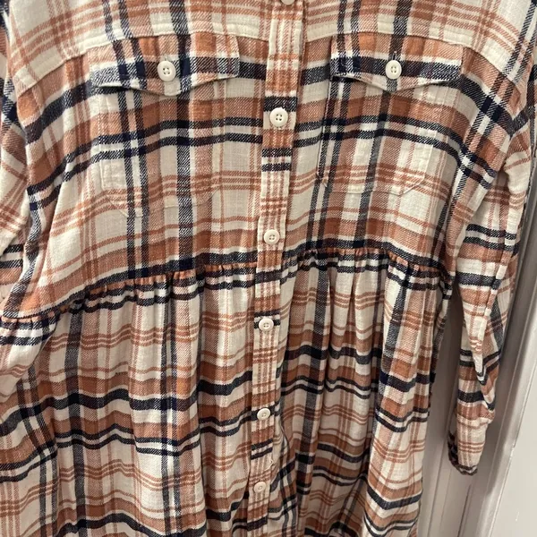 American Eagle Flannel Dress - Image 3