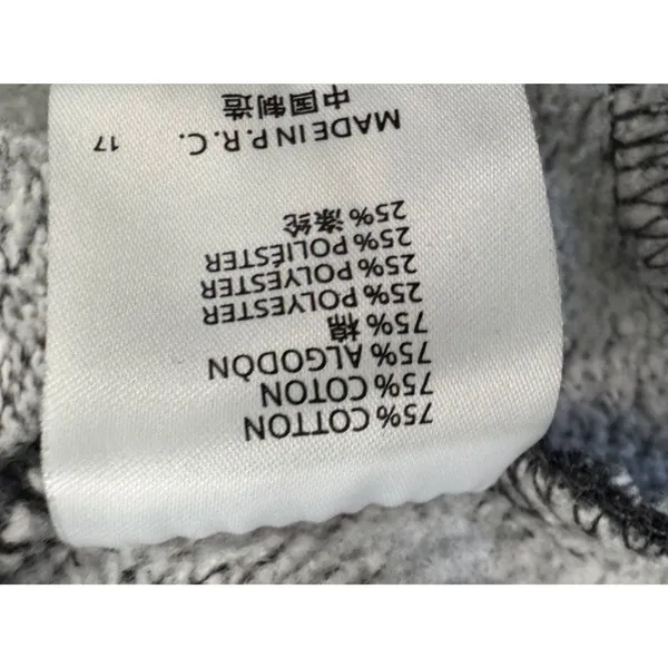 Brandy Melville Charcoal Gray Full-Zip Crop Hoodie | Cozy Essential - Image 5