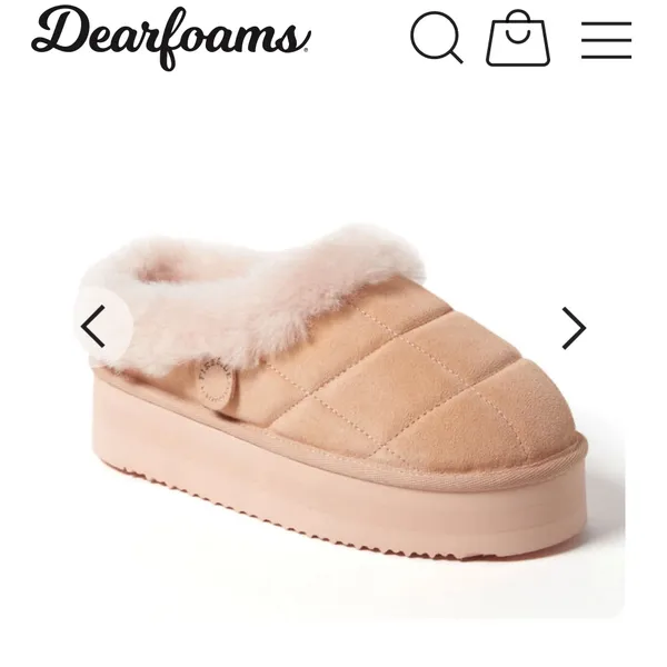 NWT Fireside Genuine Sherling Slippers - Image 2