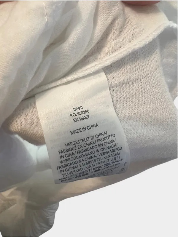 NWT Boden Double Cloth Tiered Maxi Dress White Cotton 8P Medium D0911 - Image 9