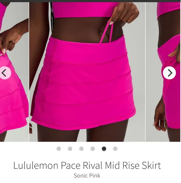Lululemon Skirt Pace Rival - Image 3