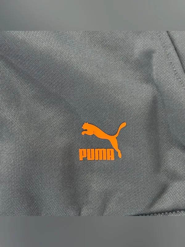 Puma Blue Half-Zip Pullover with Logo Tag - Image 5