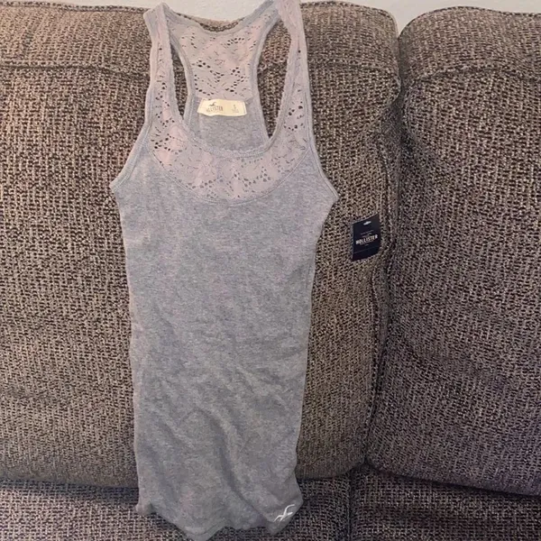 ✨HP✨Hollister Crochet Racerback Tank✨ - Image 2