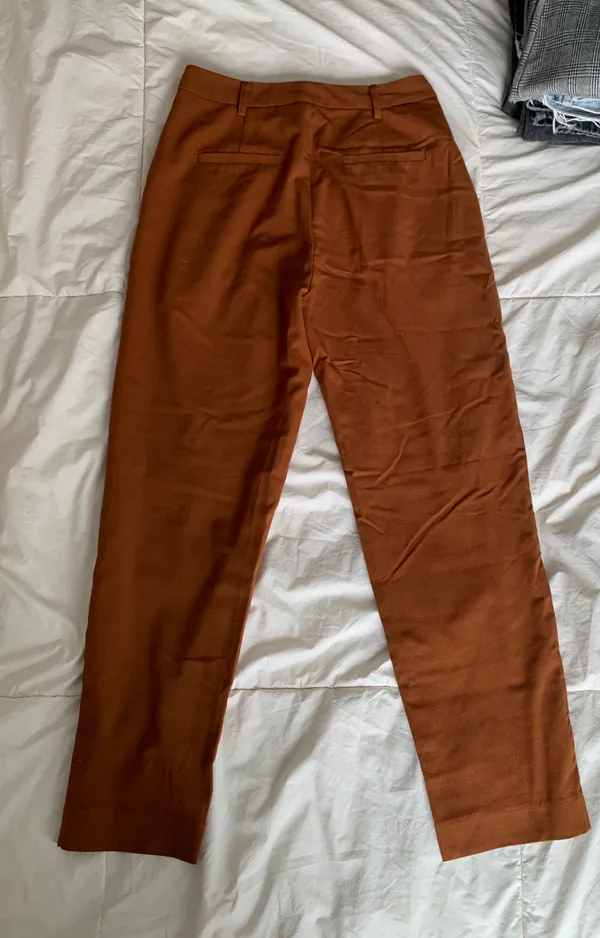 Forever 21 Burnt Orange Dress Pants - Image 3