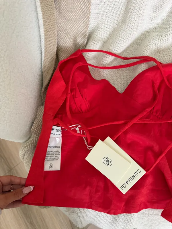 Peppermayo Red Top - Image 3