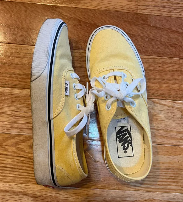 Vans Yellow  Shoes - Image 5