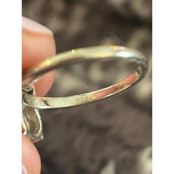 Z36 ring size 6.75 925 sterling silver - Image 4