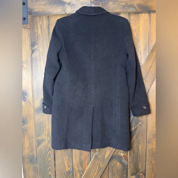 Ralph Lauren Wool Blend Walker Pea‎ Coat - Image 3