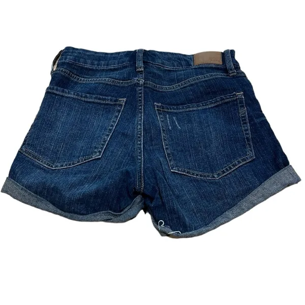 Aeropostale High Rise Blue Denim Midi Jeans Size 0 - Image 2