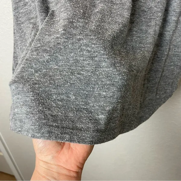 JUNK FOOD Vintage Feel Houston Texans Gray Henley Shirt Size L - Image 7