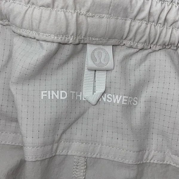 lululemon lab High-Rise Cuffed‎ Trouser Cargo Casual Pants 26" Stone Size 6 - Image 8